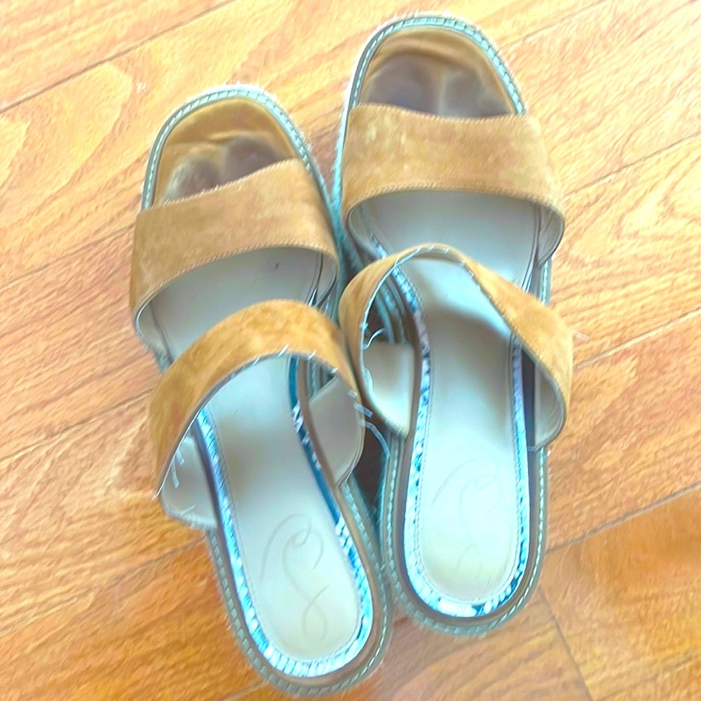 Size 10 Sam Edelman Platform Heel wedges - Picture 2 of 4